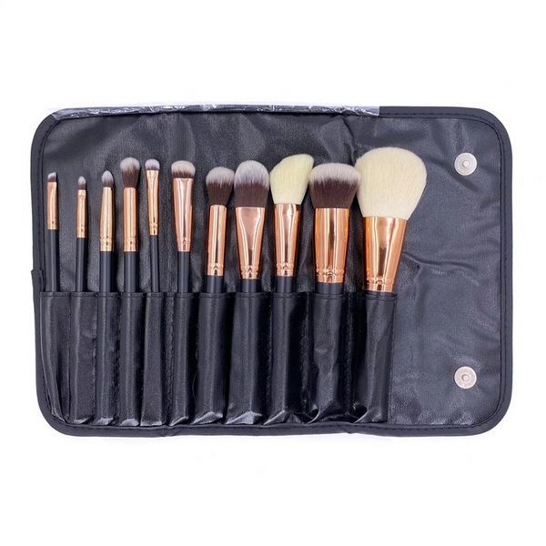Rose Gold Makeup Brush Set