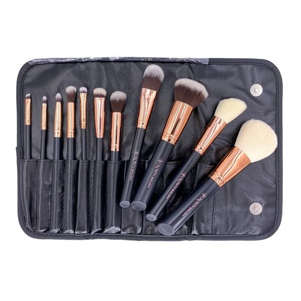 Rose Gold Makeup Brush Set