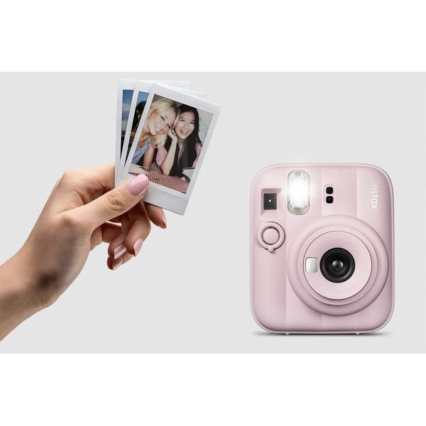 Fujifilm Instax Mini 13 Candy Pink Instant Camera + 20-Pack Film Bundle (Glossy & Black Edge)