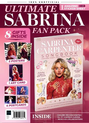  Ultimate Sabrina Carpenter Fan Pack - Songbook Edition: Featuring a bonus poster, art cards, postcards and...