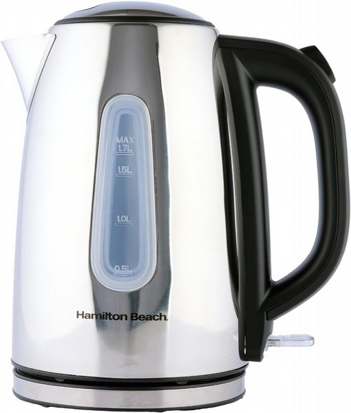 Hamilton Beach Rise 1.7L Kettle Polished Stainless Steel Open Box
