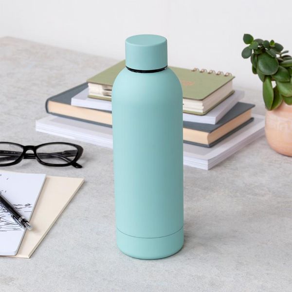 Water bottle - Eggshell blue (stainless steel, 500ml)