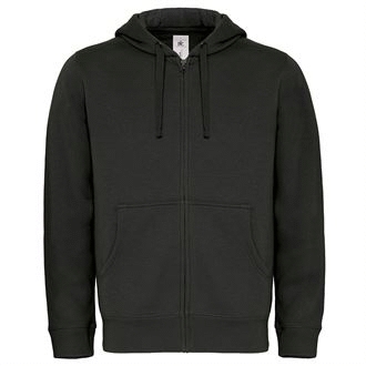 Gents / Unisex Black Zip Hoodie with UCB Branding. Size XL