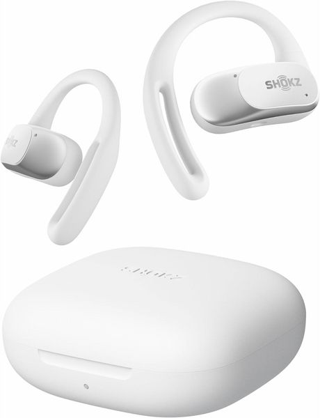 Shokz OpenFit Air Open-Ear True Wireless Earbuds White