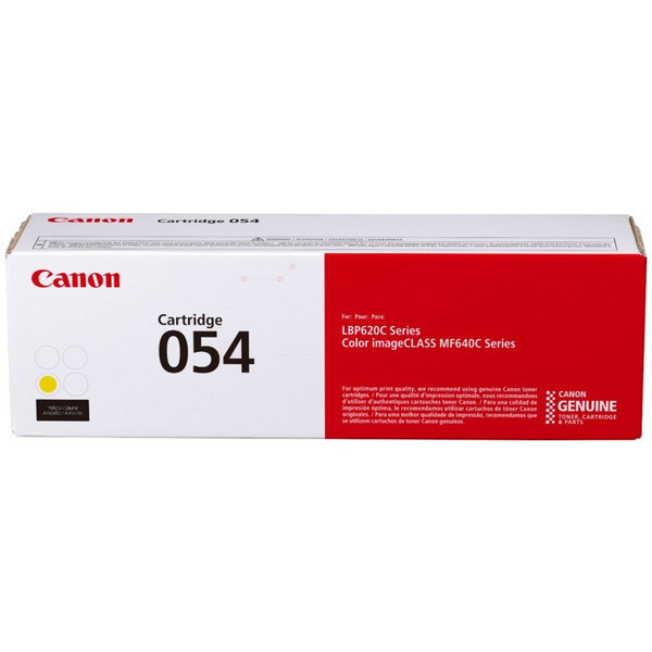 Canon 054 Yellow Toner 1200 Pages
